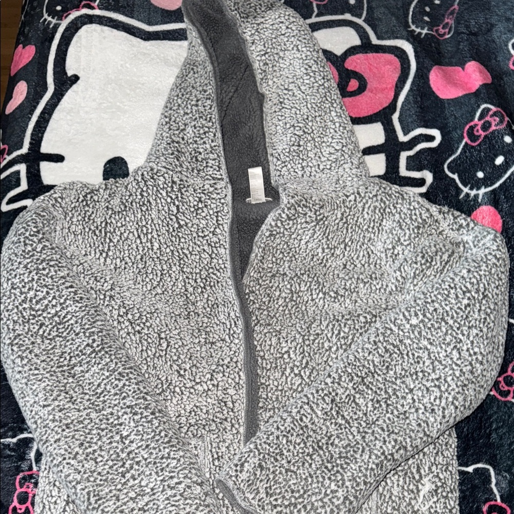 P.J. Salvage Charcoal Sherpa Jacket